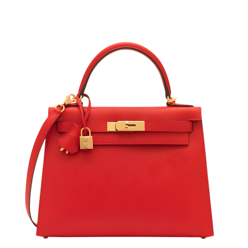 Sac à main élégant à fermoir doré