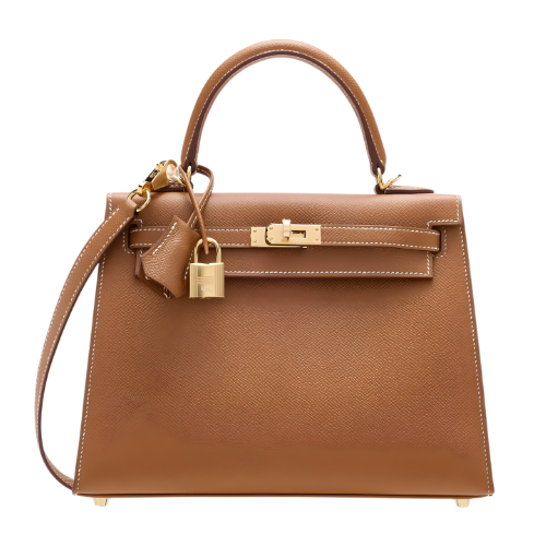 Sac à main élégant à fermoir doré